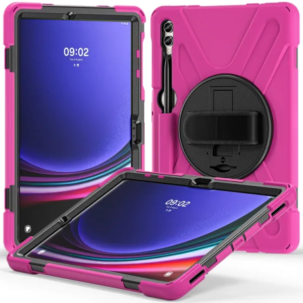 SOLID Odolný kryt pre Samsung Galaxy Tab S9+ / S10+ tmavoružový