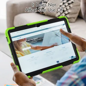 SOLID 360 Obal pre Samsung Galaxy Tab S9 Ultra / Tab S10 Ultra zelený
