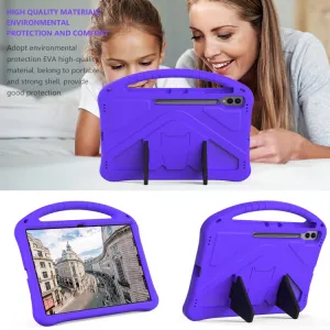 KIDDO Detský obal pre Samsung Galaxy Tab S9 Ultra / Tab S10 Ultra fialový