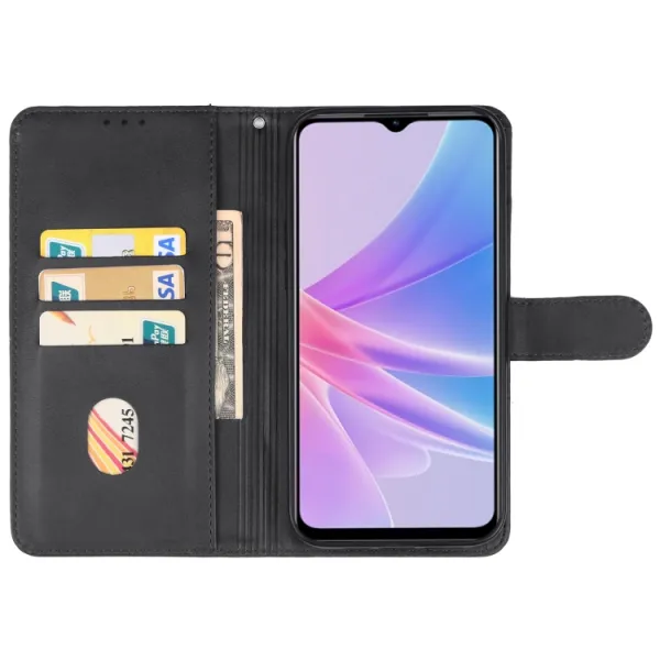 SMOOTH Peňaženkové puzdro pre Oppo A58 čierne