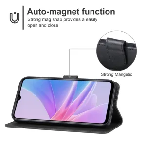 SMOOTH Peňaženkové puzdro pre Oppo A58 čierne