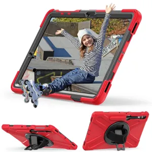 SOLID Odolný kryt pre Samsung Galaxy Tab S9+ / S10+ červený