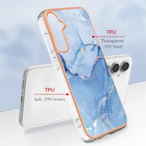 IMD MARBLE Ochranný kryt Samsung Galaxy S23 FE 5G BLUE