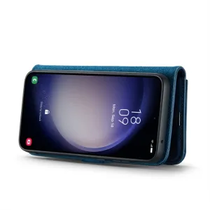 DG.MING Peňaženkový obal 2v1 Samsung Galaxy S23 FE 5G modrý