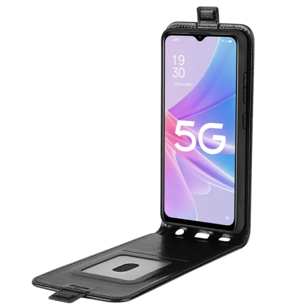 Vyklápacie puzdro pre Oppo A58 čierne