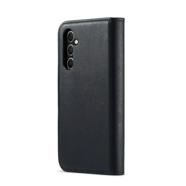 DG.MING Peňaženkový obal 2v1 Samsung Galaxy S23 FE 5G čierny