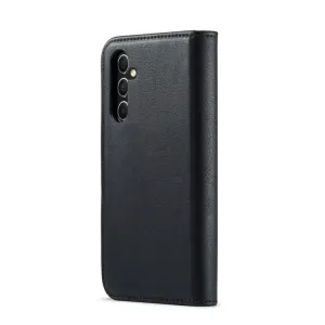 DG.MING Peňaženkový obal 2v1 Samsung Galaxy S23 FE 5G čierny