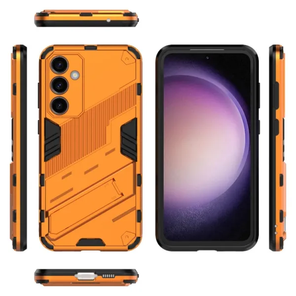 BIB Ochranný kryt pre Samsung Galaxy S23 FE 5G oranžový