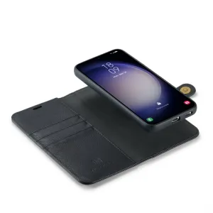 DG.MING Peňaženkový obal 2v1 Samsung Galaxy S23 FE 5G čierny