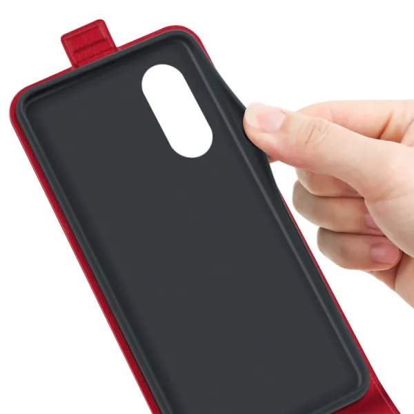 Vyklápacie puzdro pre Oppo A58 červené