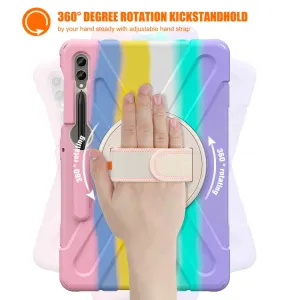 SOLID Odolný kryt pre Samsung Galaxy Tab S9+ / S10+ RAINBOW