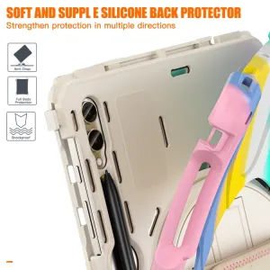 SOLID Odolný kryt pre Samsung Galaxy Tab S9+ / S10+ RAINBOW