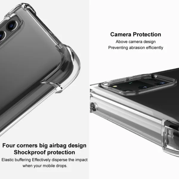 IMAK Ochranný silikónový kryt Samsung Galaxy S23 FE 5G čierny