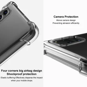 IMAK Ochranný silikónový kryt Samsung Galaxy S23 FE 5G čierny