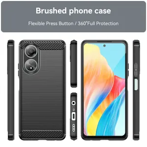 FLEXI TPU Kryt pre Oppo A58 čierny