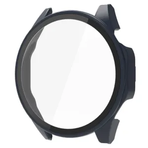 PC FULL COVER Plastový kryt so sklom pre Huawei Watch GT 4 41mm modrý