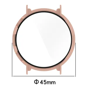 PC FULL COVER Plastový kryt so sklom pre Huawei Watch GT 4 41mm modrý