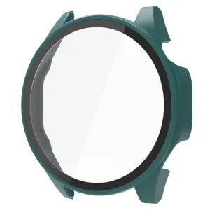 PC FULL COVER Plastový kryt so sklom pre Huawei Watch GT 4 41mm zelený