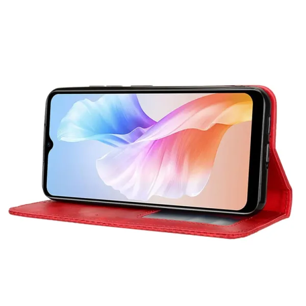 BUSINESS Peňaženkový kryt pre Doogee X98 / X98 Pro červený