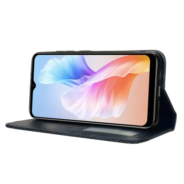 BUSINESS Peňaženkový kryt pre Doogee X98 / X98 Pro modrý