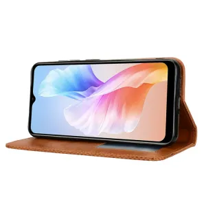 BUSINESS Peňaženkový kryt pre Doogee X98 / X98 Pro hnedý