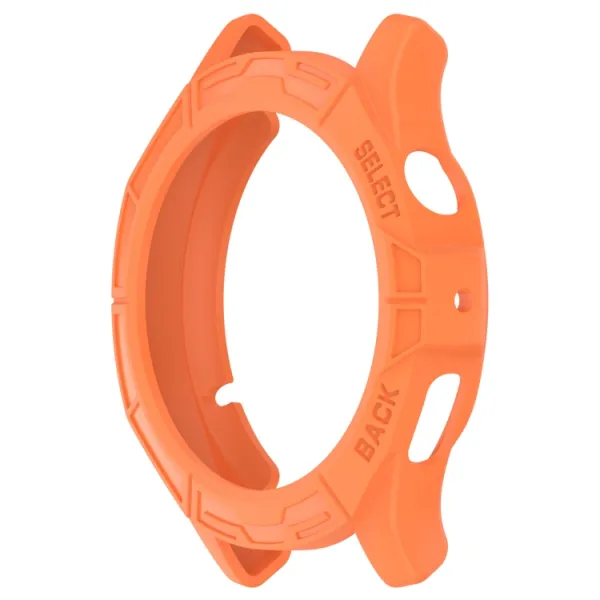 TPU HALF COVER Obal pre Amazfit Cheetah Round / Cheetah Pro oranžový