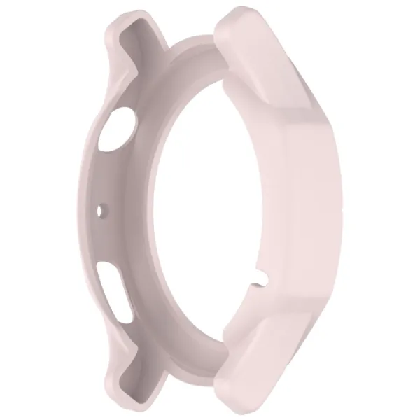 TPU HALF COVER Obal pre Amazfit Cheetah Round / Cheetah Pro svetloružový