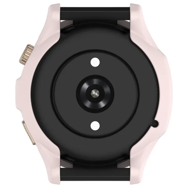 TPU HALF COVER Obal pre Amazfit Cheetah Round / Cheetah Pro svetloružový