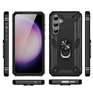 RING Obal s držiakom pre Samsung Galaxy S23 FE 5G čierny