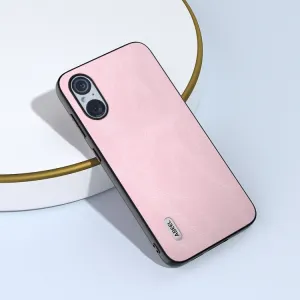 ABEEL LEATHER Obal pre Sony Xperia 5 V ružový