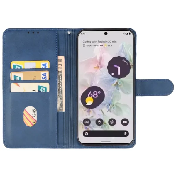 SMOOTH Peňaženkové puzdro pre Google Pixel 8 modré