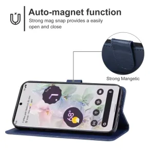 SMOOTH Peňaženkové puzdro pre Google Pixel 8 modré
