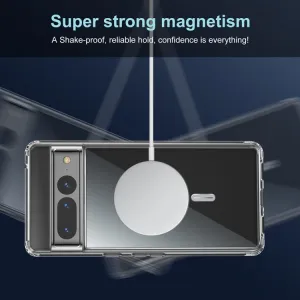 TRANSPARENT MAGSAFE Kryt pre Google Pixel 8 Pro priehľadný