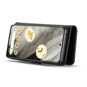 DG.MING Peňaženkový obal 2v1 Google Pixel 8 čierny