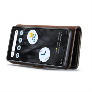 DG.MING Peňaženkový obal 2v1 Google Pixel 8 Pro šedý