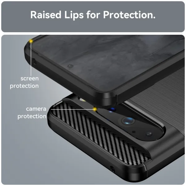 FLEXI TPU Kryt pre Google Pixel 8 Pro čierny