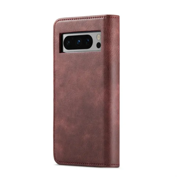 DG.MING Peňaženkový obal 2v1 Google Pixel 8 Pro červený