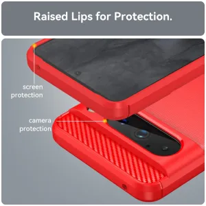 FLEXI TPU Kryt pre Google Pixel 8 Pro červený