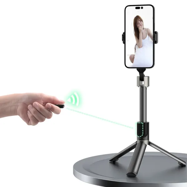 Dudao F18 bluetooth selfie tyč, čierna