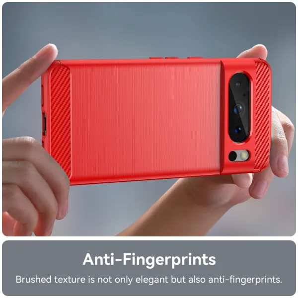 FLEXI TPU Kryt pre Google Pixel 8 Pro červený