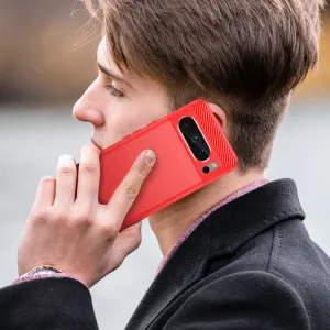 FLEXI TPU Kryt pre Google Pixel 8 Pro červený