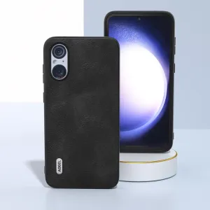 ABEEL LEATHER Obal pre Sony Xperia 5 V čierny