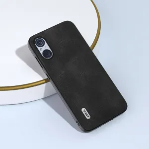 ABEEL LEATHER Obal pre Sony Xperia 5 V čierny