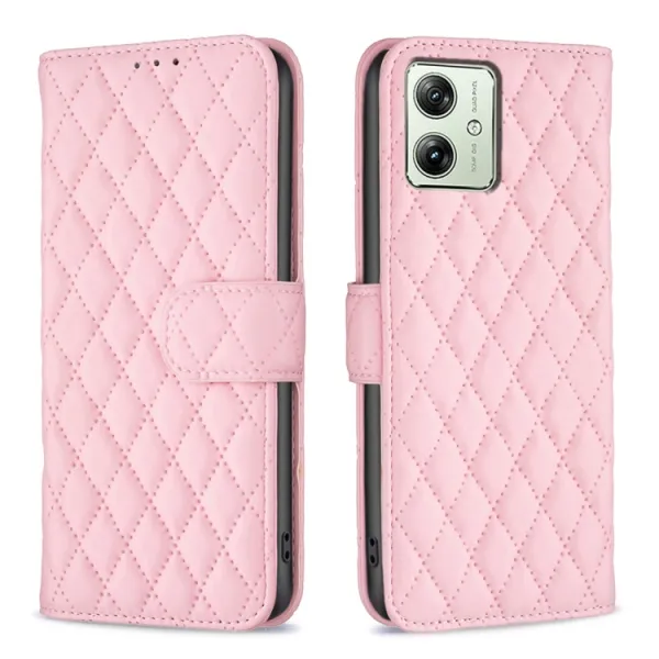 LATTICE Ochranné puzdro pre Motorola Moto G54 5G / G54 Power Edition 5G ružové