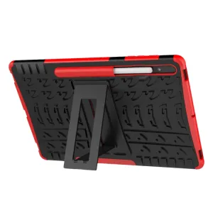 STAND Extra odolný obal Samsung Galaxy Tab S9+ / S10+ červený