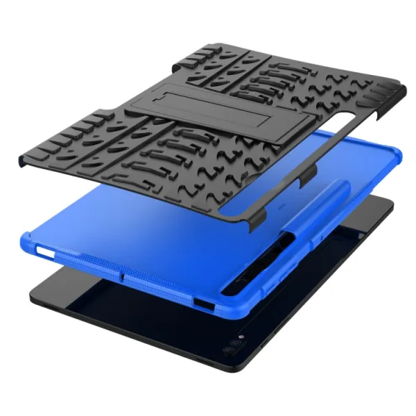 STAND Extra odolný obal Samsung Galaxy Tab S9+ / S10+ modrý