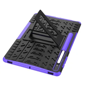 STAND Extra odolný obal Samsung Galaxy Tab S9+ / S10+ fialový