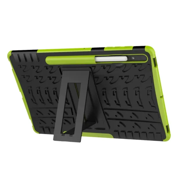 STAND Extra odolný obal Samsung Galaxy Tab S9+ / S10+ zelený