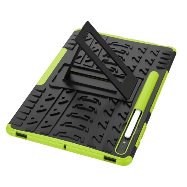 STAND Extra odolný obal Samsung Galaxy Tab S9+ / S10+ zelený