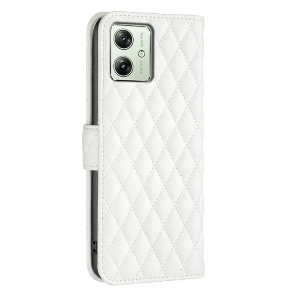 LATTICE Ochranné puzdro pre Motorola Moto G54 5G / G54 Power Edition 5G biele